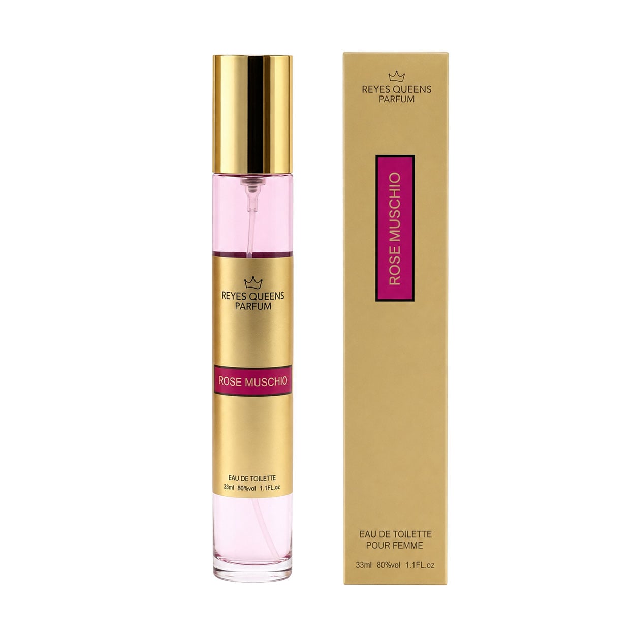 Reyes Queens Parfum Rose Muschio Туалетна вода жіноча, 33 мл