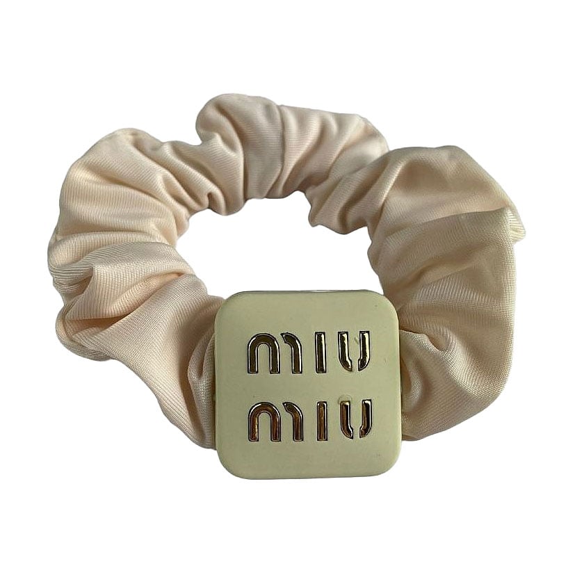 Резинка для волосся Miu Miu Hair Tie Heart White, 1 шт