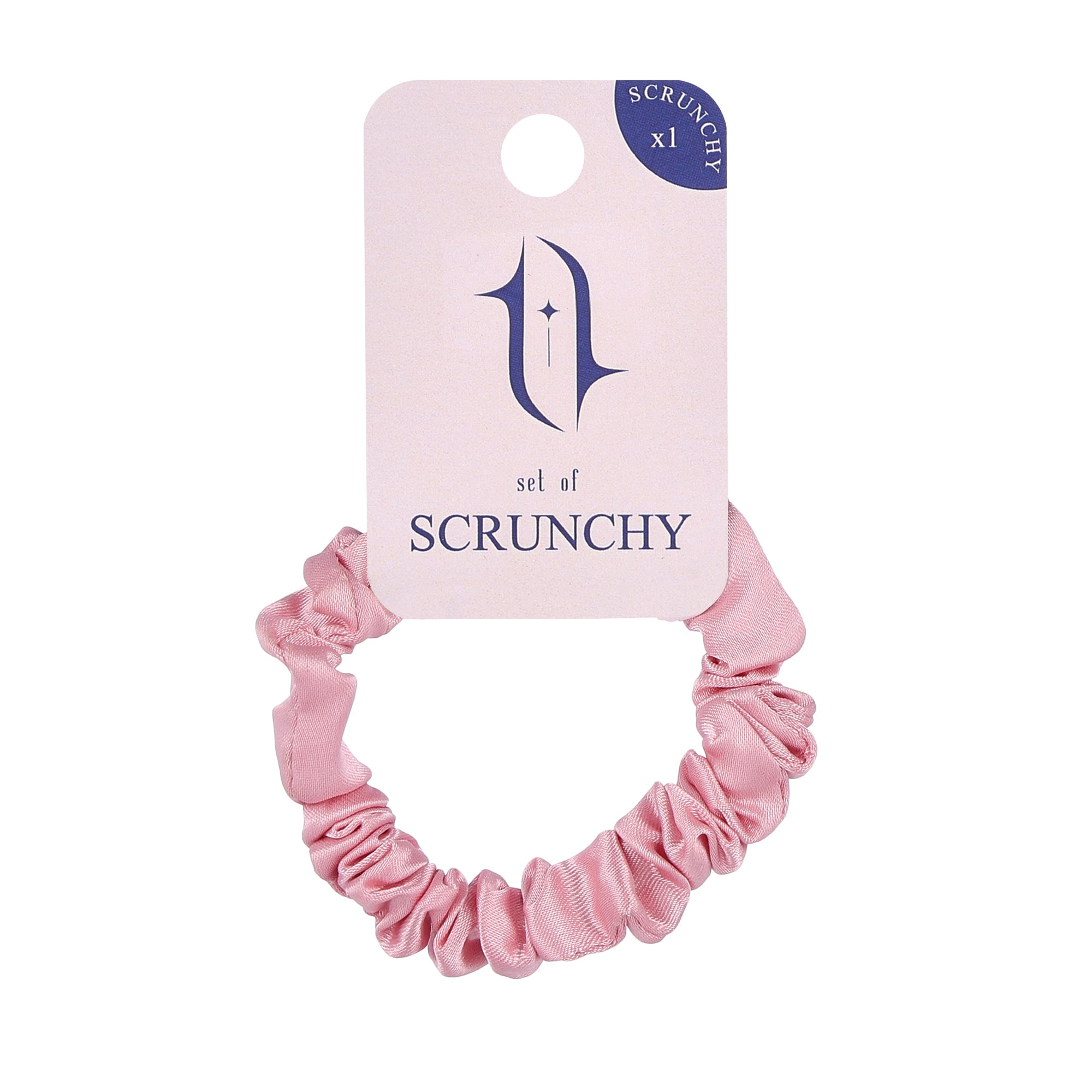 Резинка для волосся Tito Beauty, рожева, 1 шт