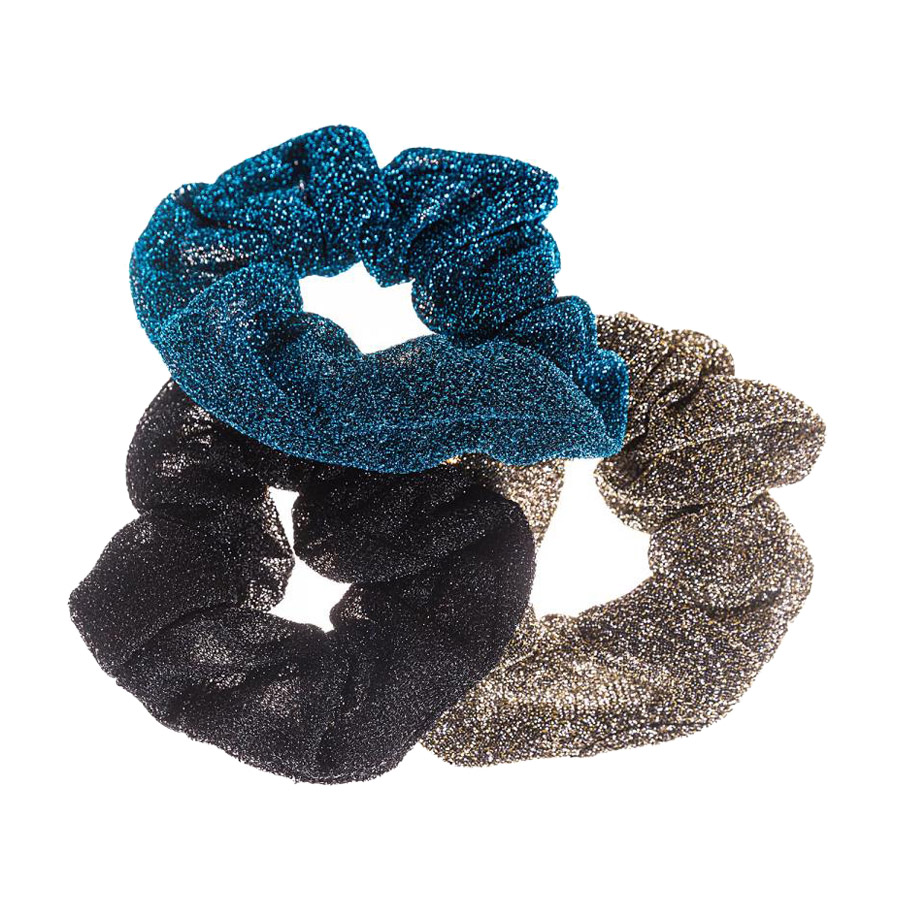 Резиночки для волосся Shokky Bandz Scrunchies Класичні до школи, 3 шт (AW42926-4)