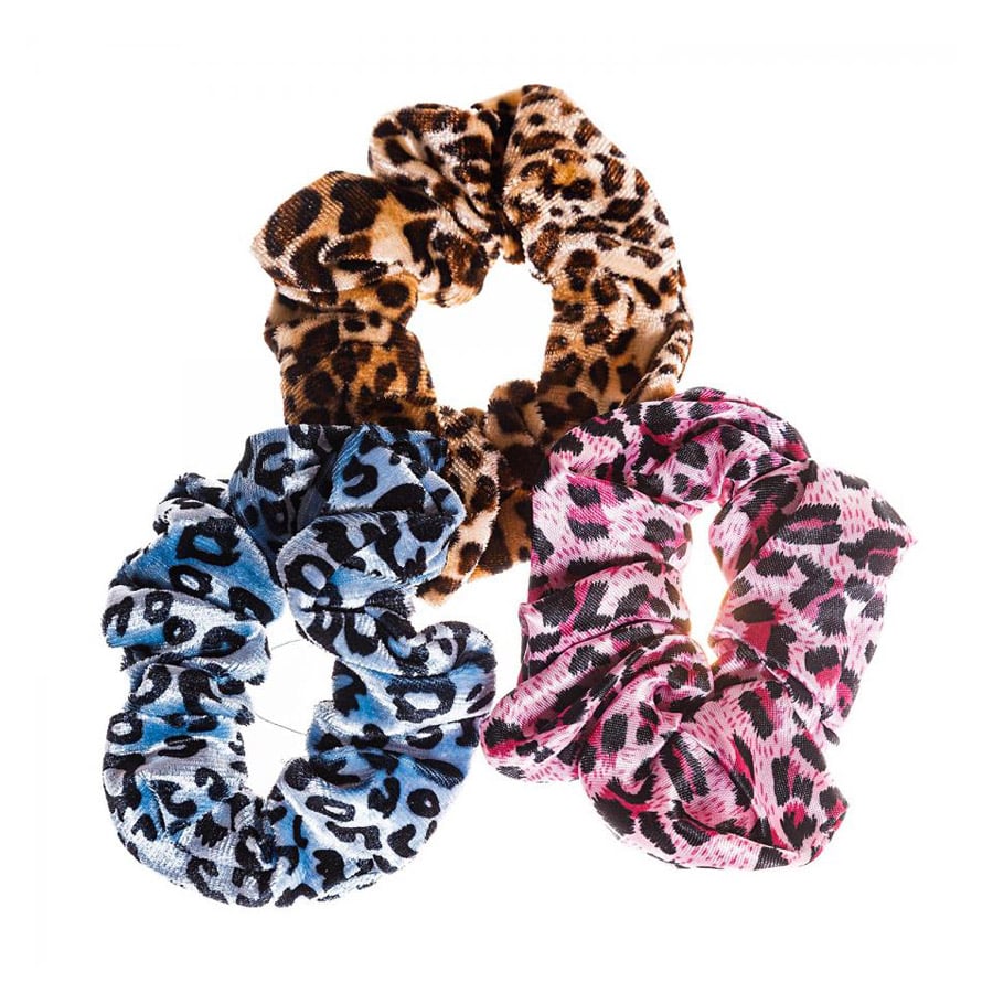 Резиночки для волосся Shokky Bandz Scrunchies Леопардовий принт, 3 шт (AW42926-14)