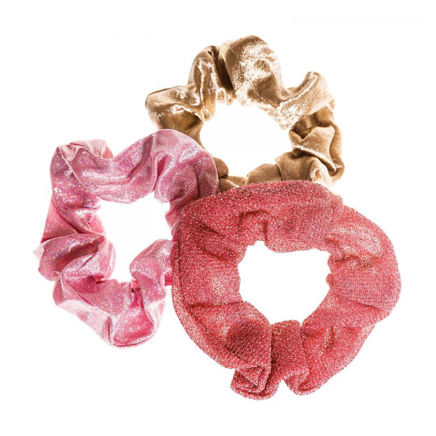 Резиночки для волосся Shokky Bandz Scrunchies Мерехтіння зірок, 3 шт (AW42926-11)