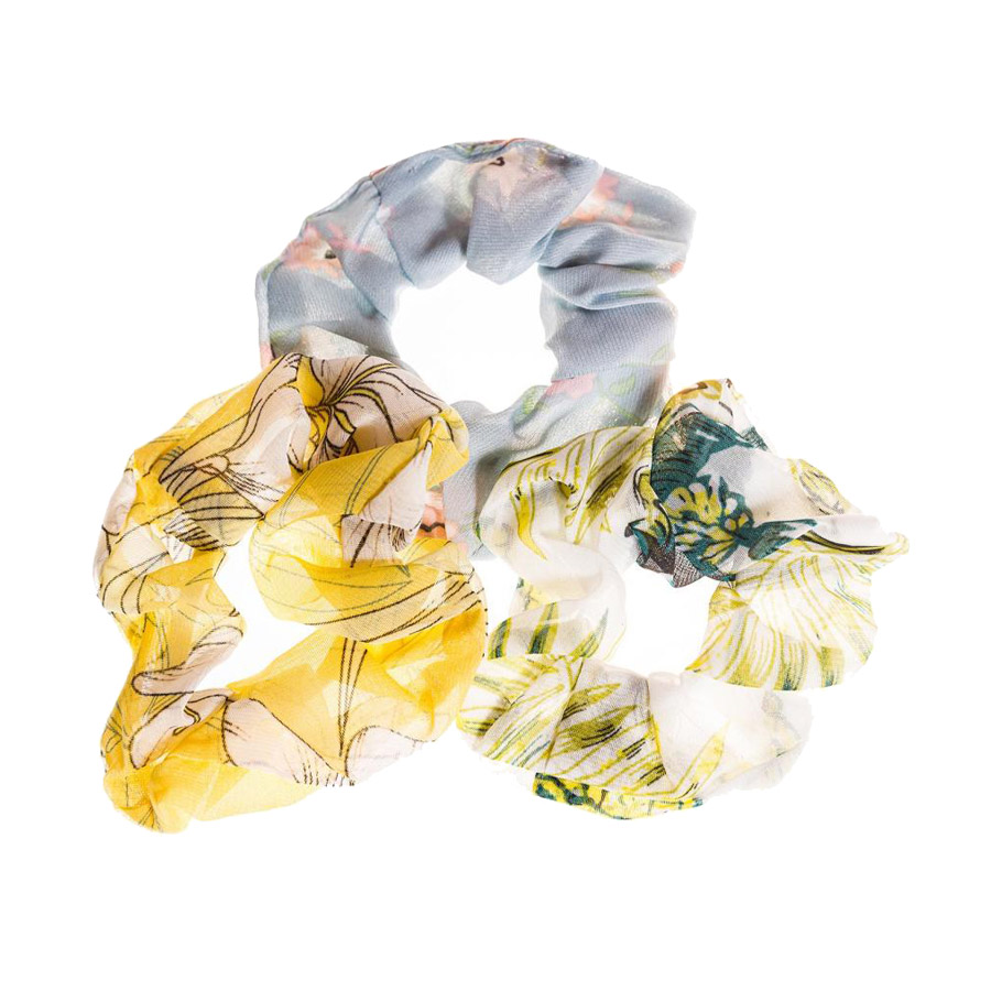 Резиночки для волосся Shokky Bandz Scrunchies Весняний настрій, 3 шт (AW42926-8)