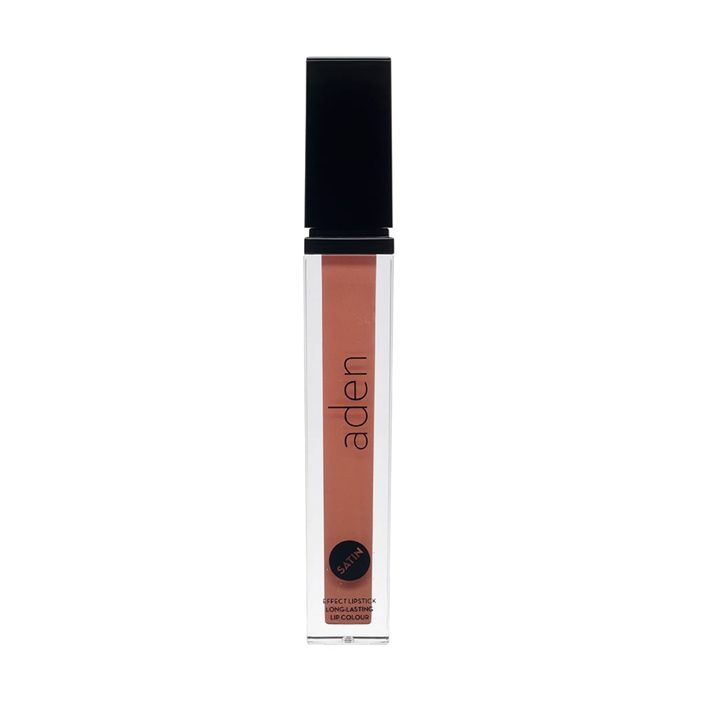 Рідка матова помада Aden Satin Effect Lipstick 02 Sheer Salamon, 7 мл