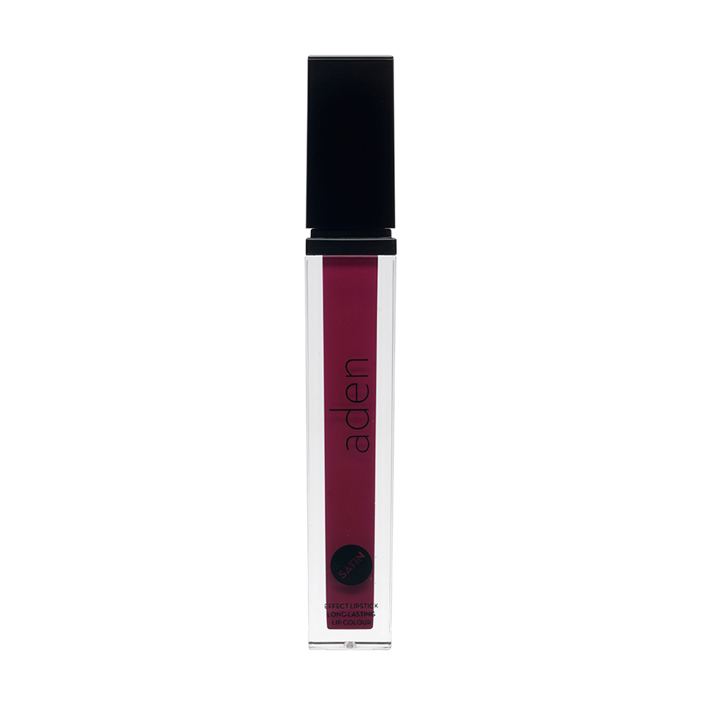 Рідка матова помада Aden Satin Effect Lipstick 08 Rich Currant, 7 мл
