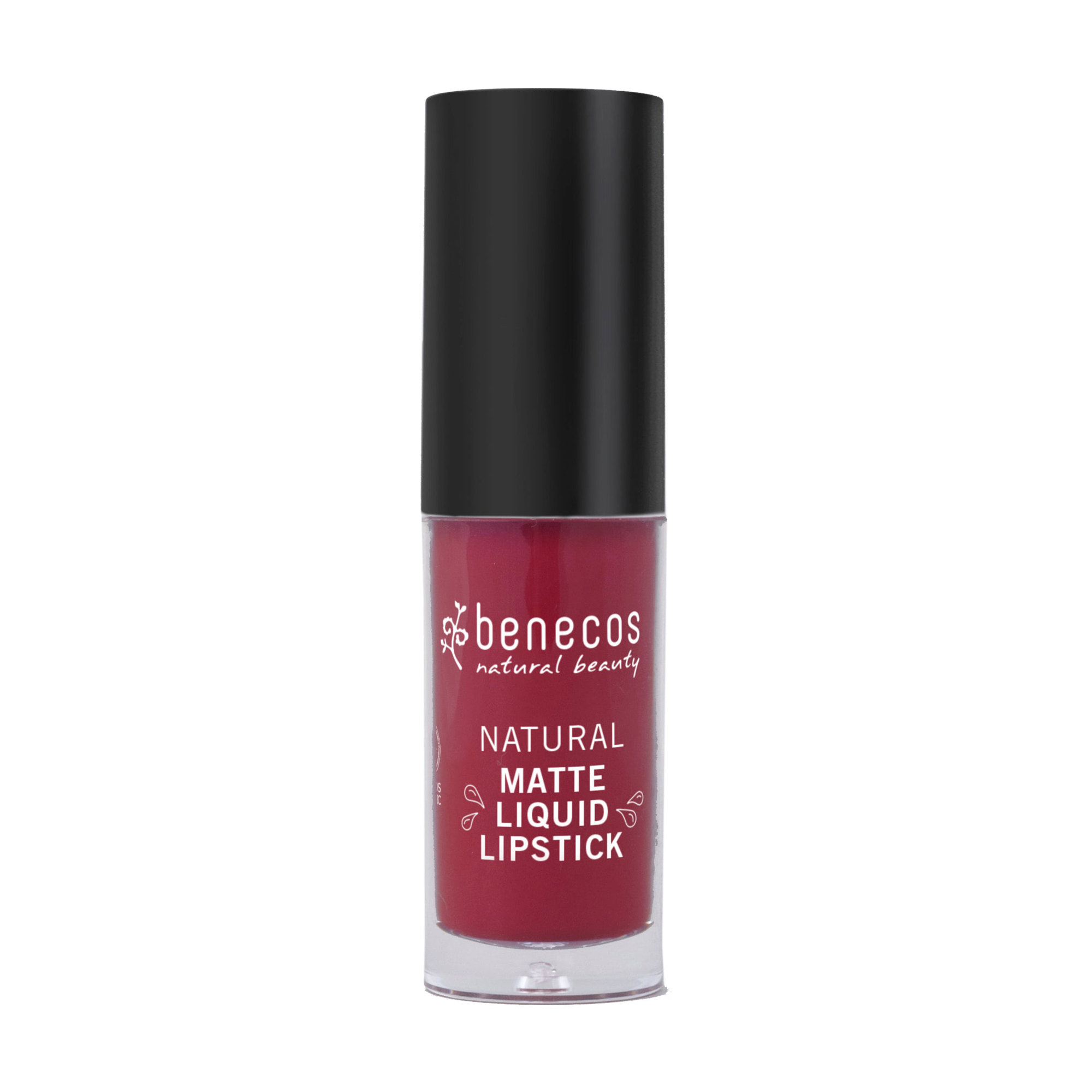 Рідка матова помада для губ Benecos Natural Matte Liquid Lipstick, Bloody Berry, 5 мл