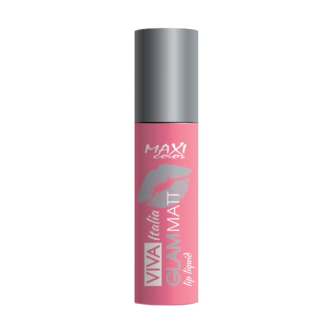 Рідка матова помада для губ Maxi Color Viva Italia Glam Matt Lip Liquid 03 Оксамитова троянда, 5 г