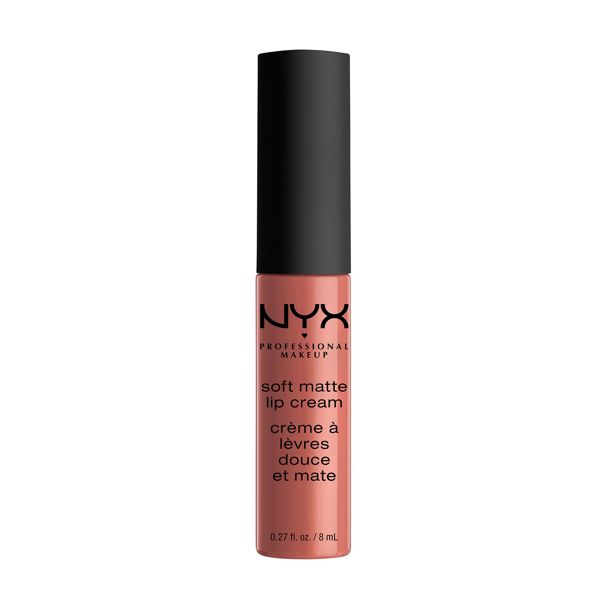 Рідка матова помада для губ NYX Professional Makeup Soft Matte Lip Cream 19 Cannes, 8 мл