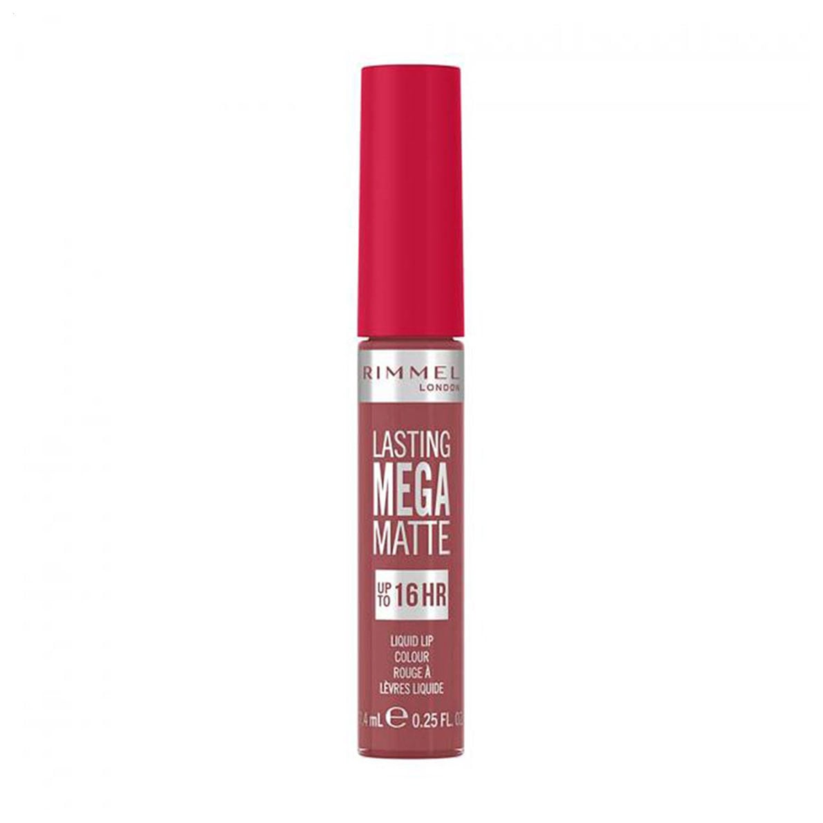 Рідка матова помада для губ Rimmel Lasting Mega Matte Liquid Lip Colour 210 Rose &amp; Shine, 7.4 мл