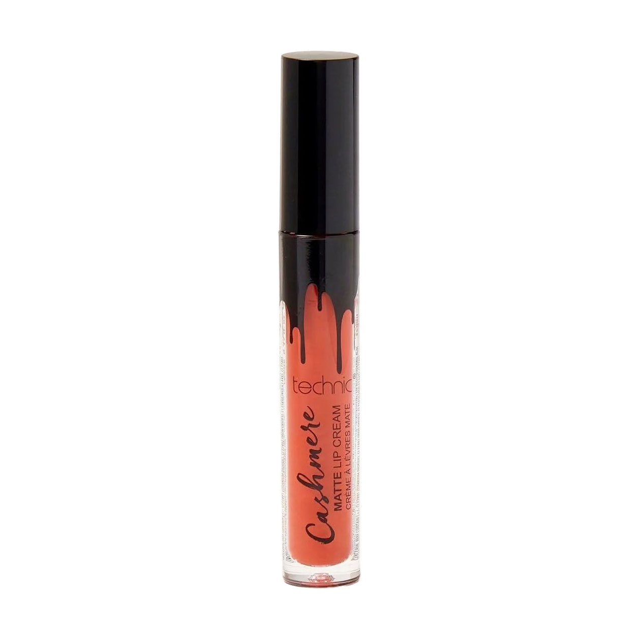 Рідка матова помада для губ technic Cashmere Matte Lip Cream, Hot Hot Hot, 5 мл