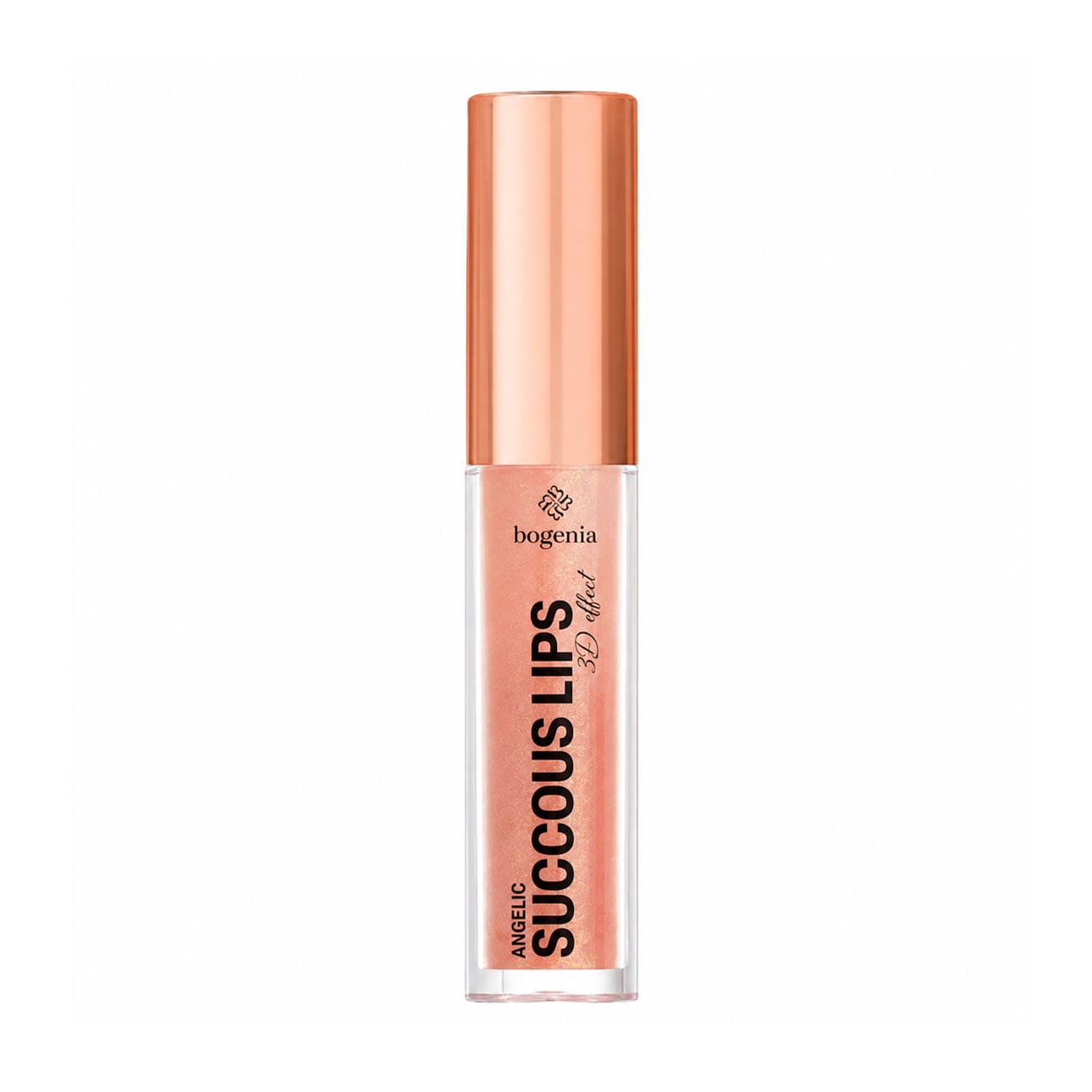 Рідка помада для губ Bogenia Angelic Succous Lips 3D Effect BG711, 012 Softness, 5.2 мл