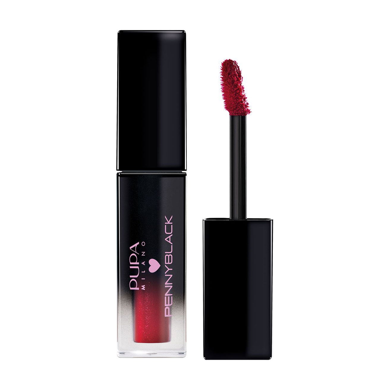 Рідка помада для губ Pupa <3 Pennyblack Liquid Lipstick 003 Glimmering Red, 4.5 мл
