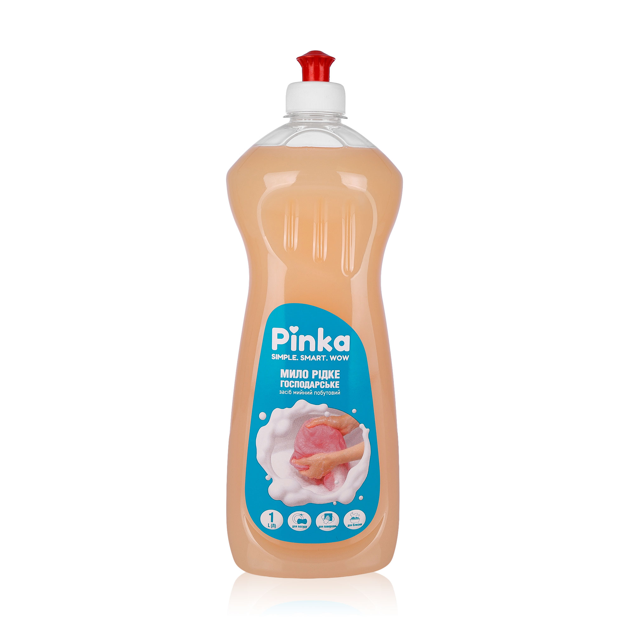 Рідке господарське мило Pinka, 1 л