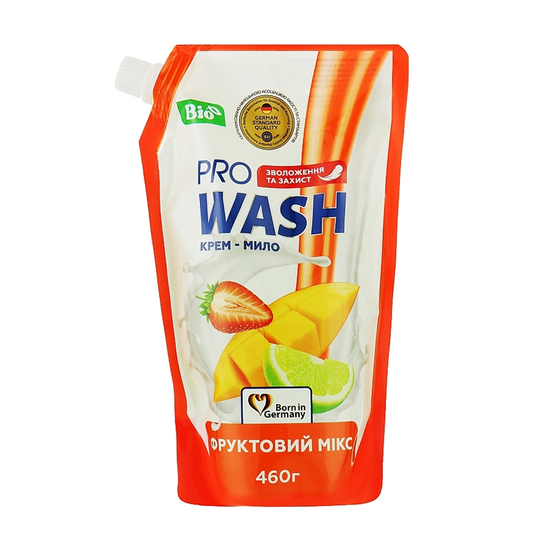 Рідке крем-мило ProWash Фруктовий мікс, 460 г (дойпак)