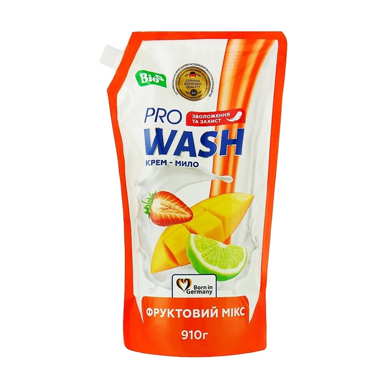 Рідке крем-мило ProWash Фруктовий мікс, 910 г (дойпак)