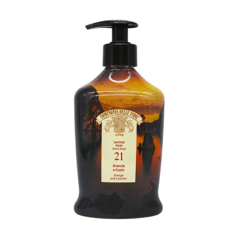 Рідке мило Compagnia Delle Indie 21 Orange And Leather Hand Soap, 300 мл