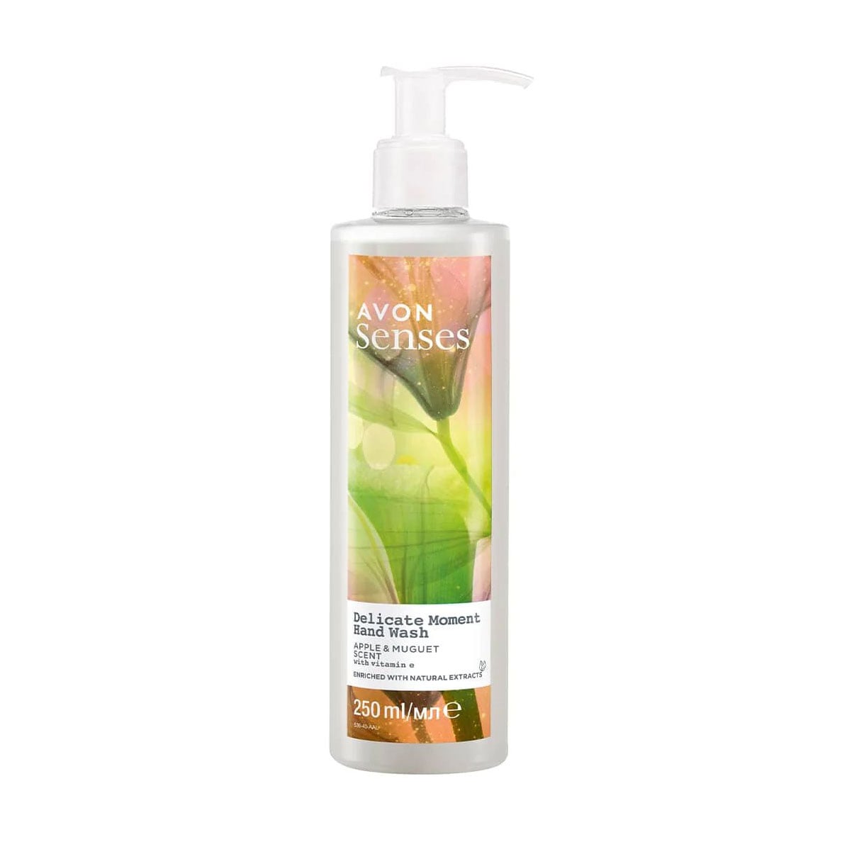 Рідке мило для рук Avon Senses Delicate Moment Hand Wash Ніжні миті, 250 мл