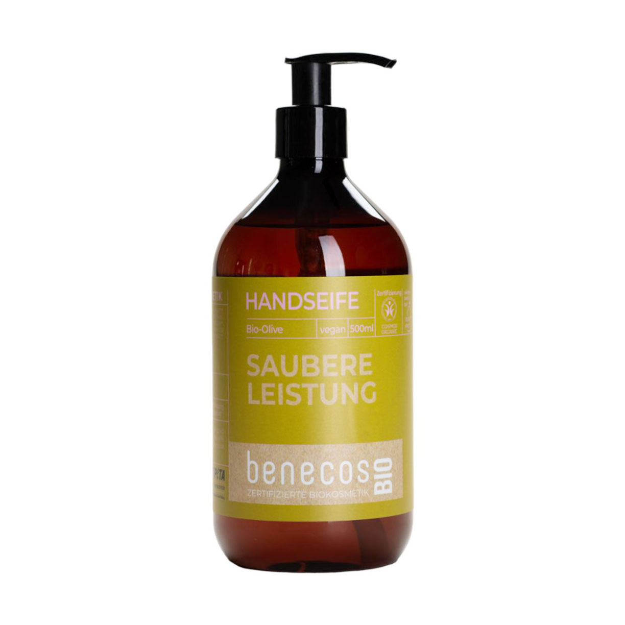 Рідке мило для рук Benecos Hand Soap, Organic Olive, 500 мл