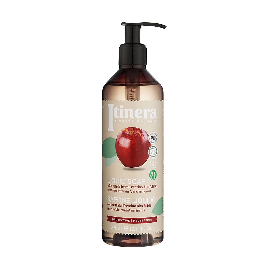 Рідке мило для рук Itinera Apple From Trentino Liquid Soap з яблуком, 370 мл