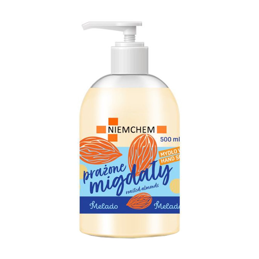 Рідке мило для рук Melado Hand Soap Смажений мигдаль, 500 мл