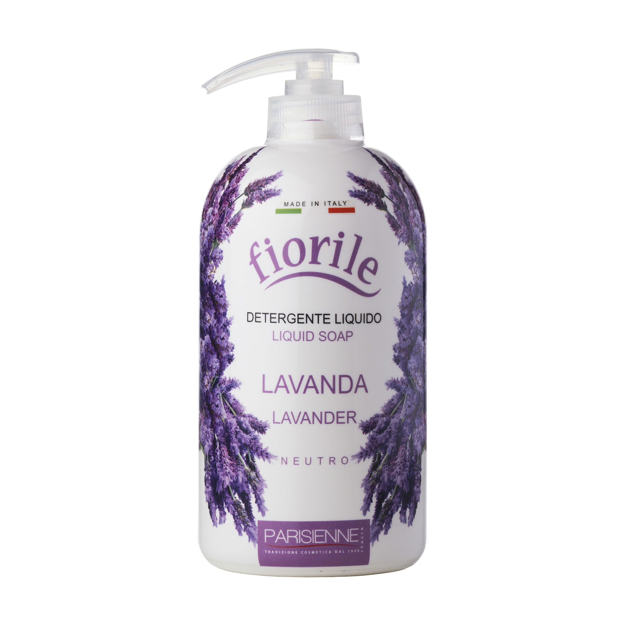 Рідке мило для рук Parisienne Fiorile Lavender Liquid Soap, 500 мл