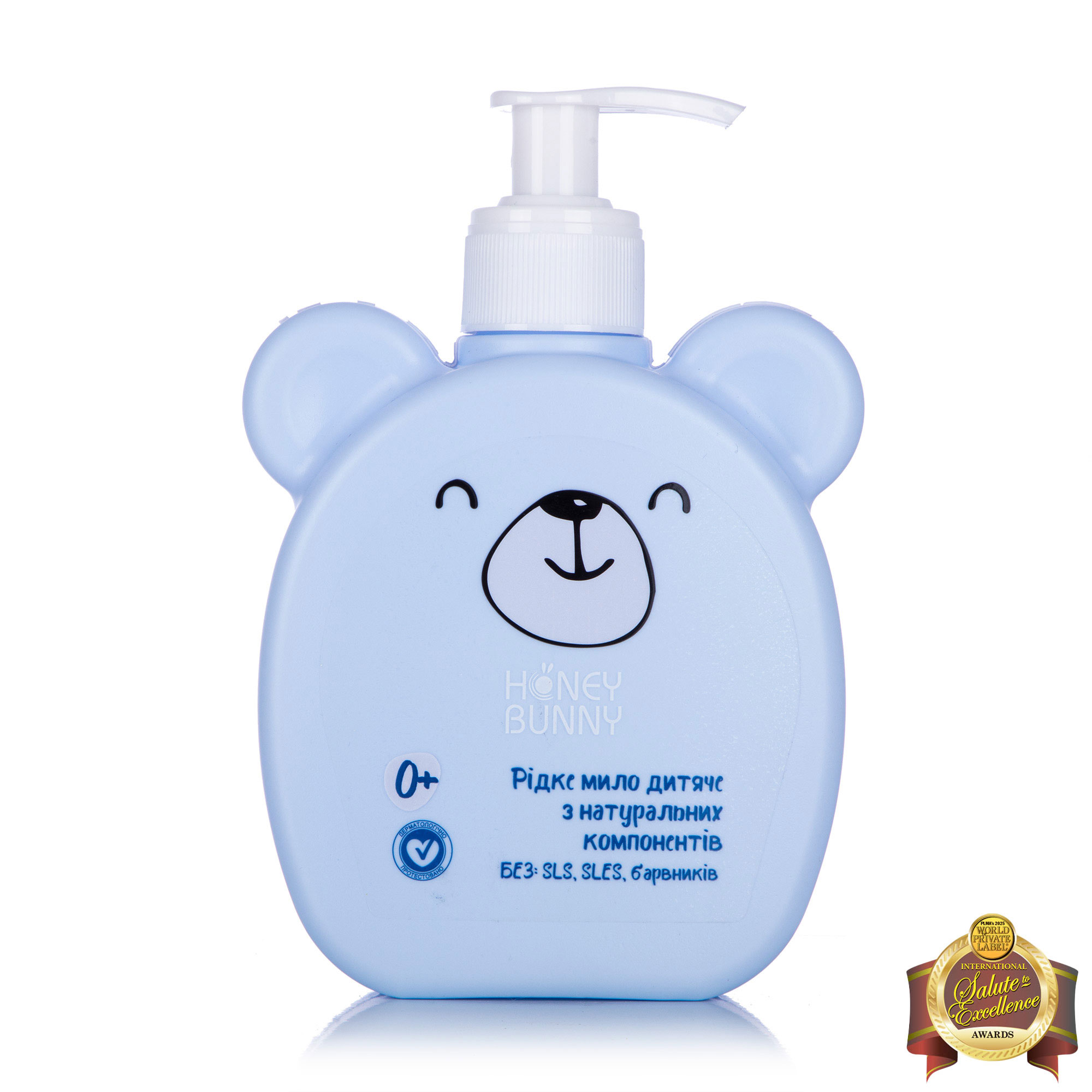 Рідке мило дитяче Honey Bunny з натуральних компонентів, 300 г