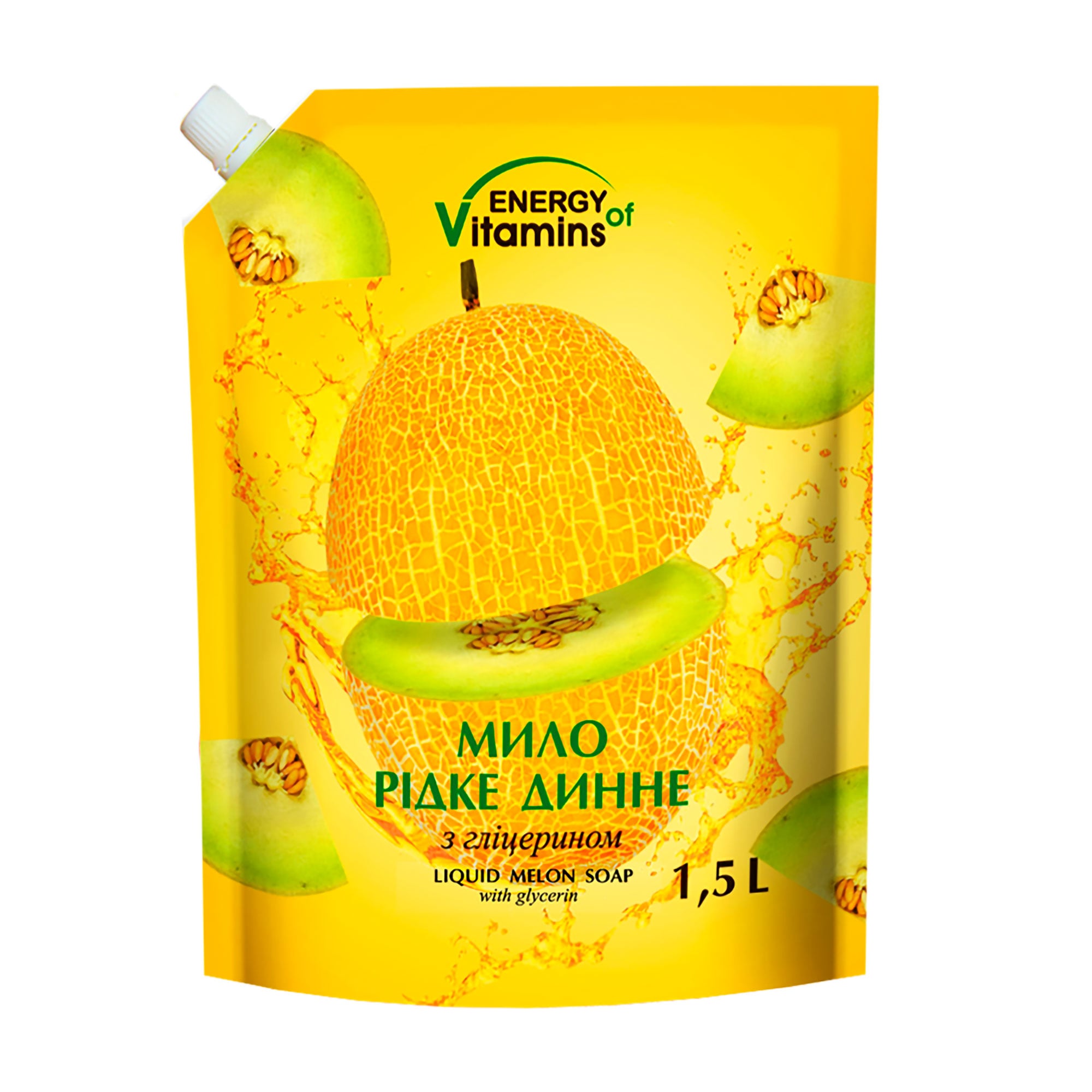 Рідке мило ENERGY of Vitamins Динне, 1.5 л (запаска)