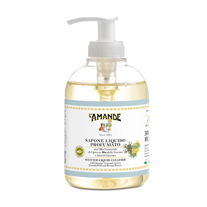 Рідке мило L'Amande Tuscany Scented Liquid Cleanser Тоскана, з кипарисом та квітами ракітнику, 300 мл