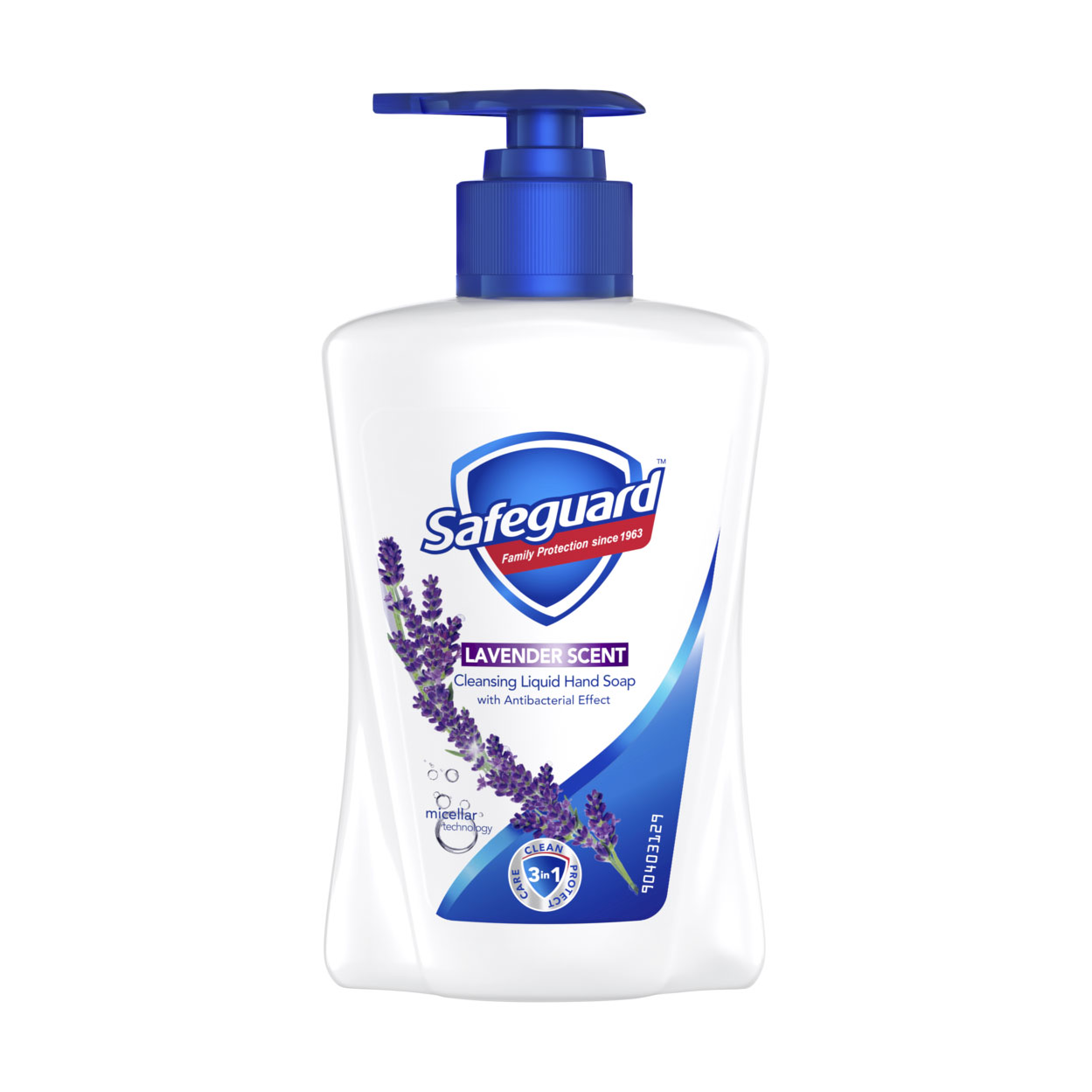Рідке мило Safeguard Ніжній догляд, з ароматом лаванди, 225 мл
