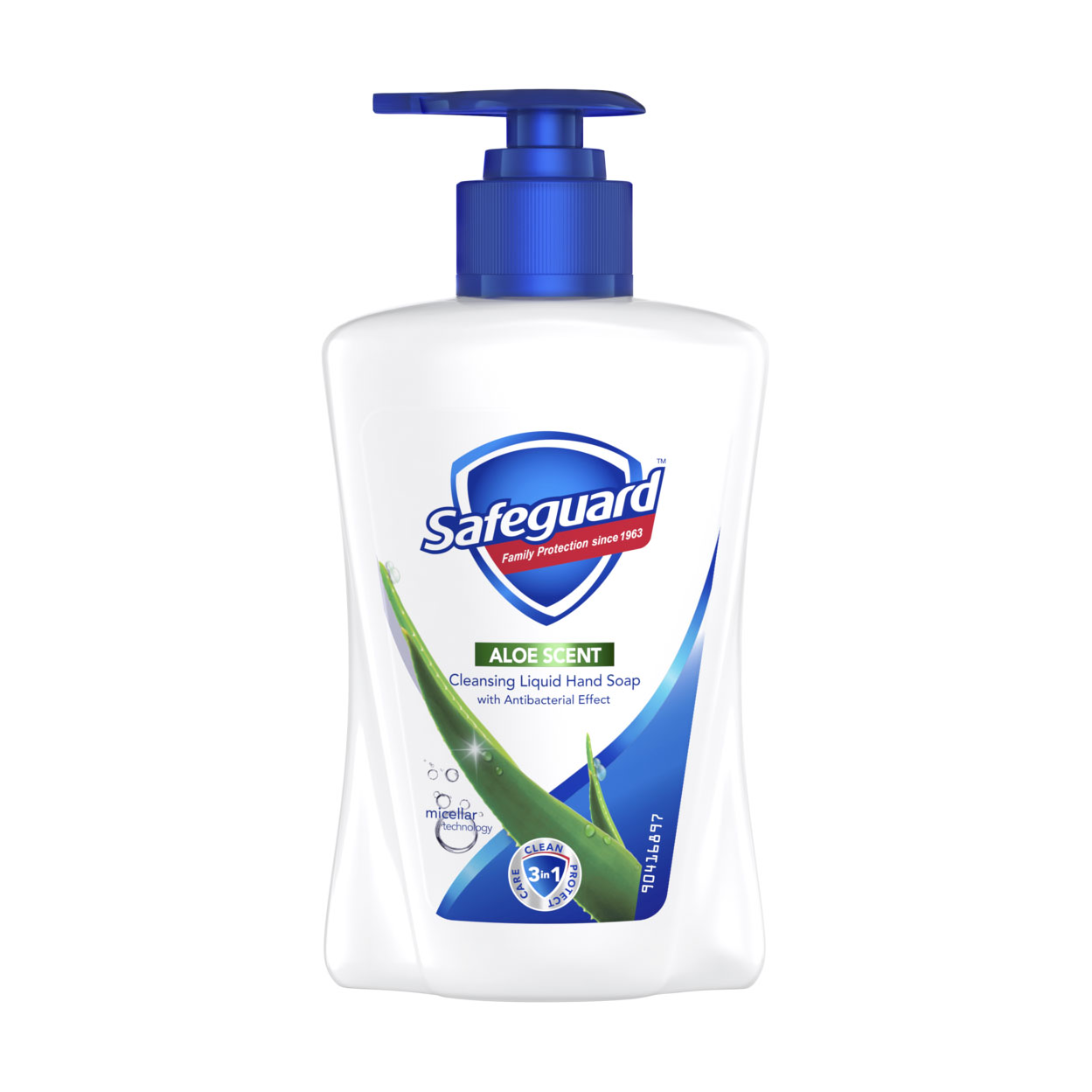 Рідке мило Safeguard з алое, 225 мл