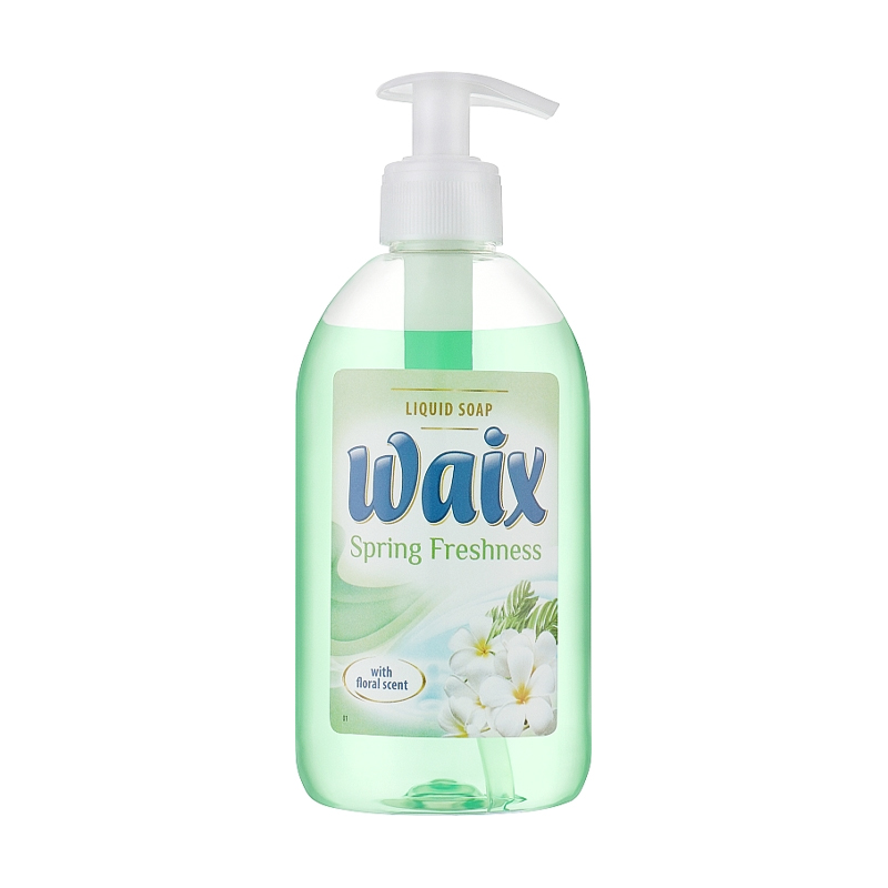 Рідке мило WAIX Liquid Soap Spring Freshness Весняна свіжість, 500 мл