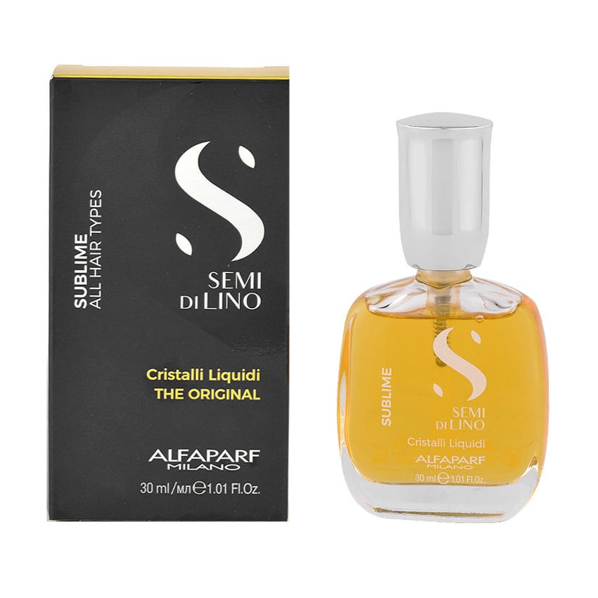 Рідкі кристали для волосся Alfaparf Semi di Lino Sublime Cristalli Liquidi, 30 мл