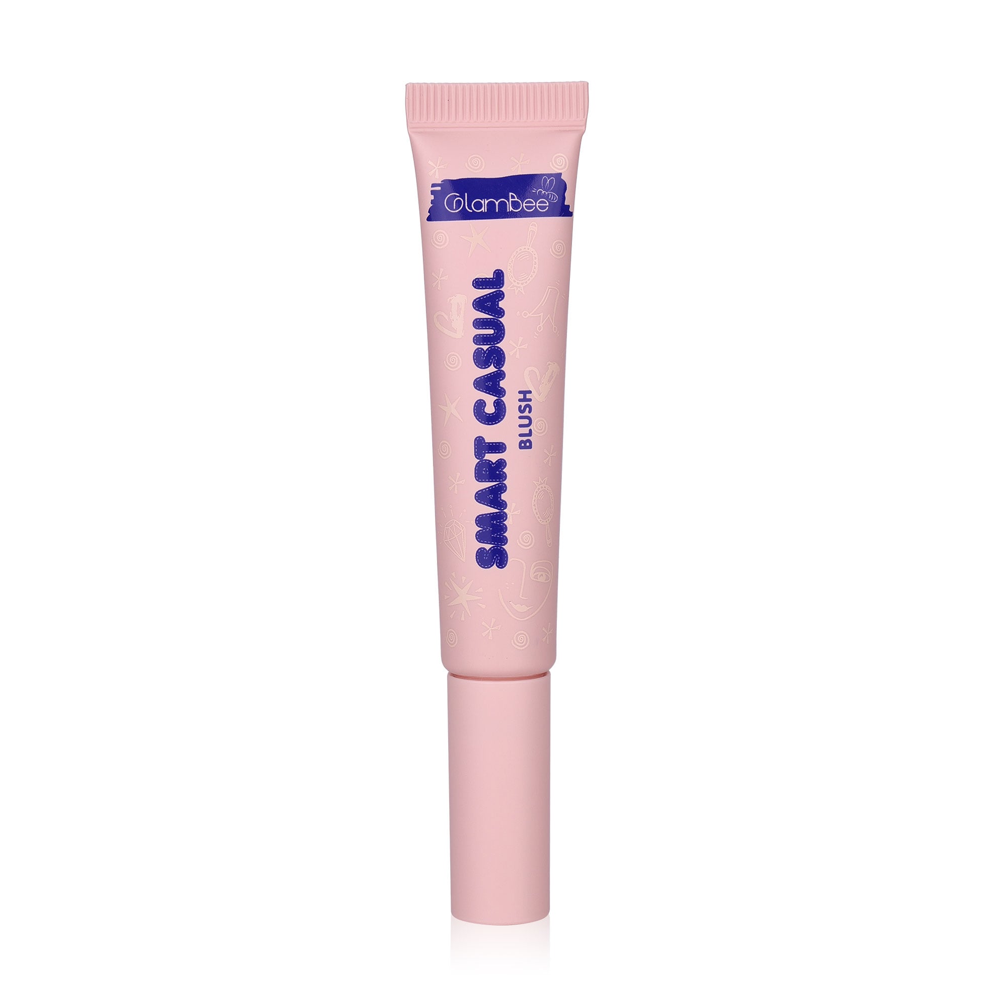 Рідкі рум'яна для обличчя GlamBee Smart Casual Blush, 9 г