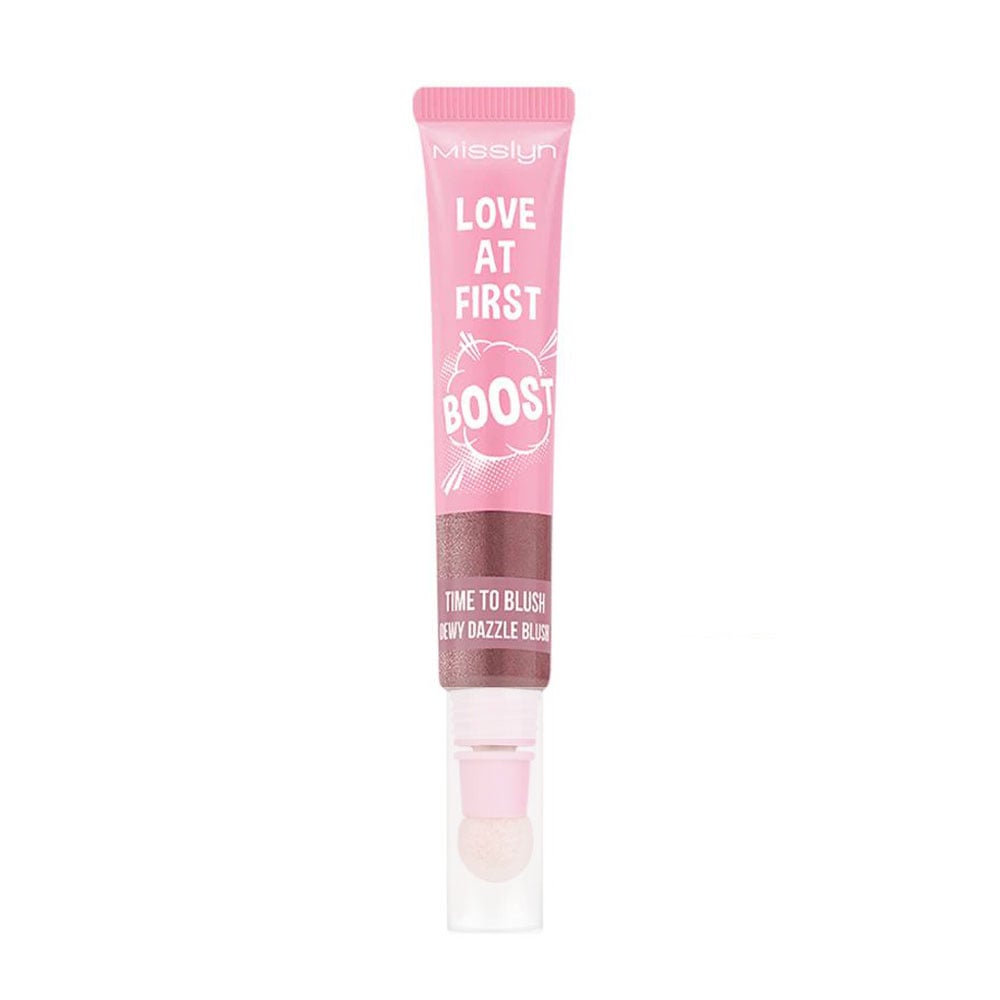 Рідкі рум'яна для обличчя Misslyn Love At First Boost Dewy Dazzle Blush 03 Glowing Me Softly, 10 мл