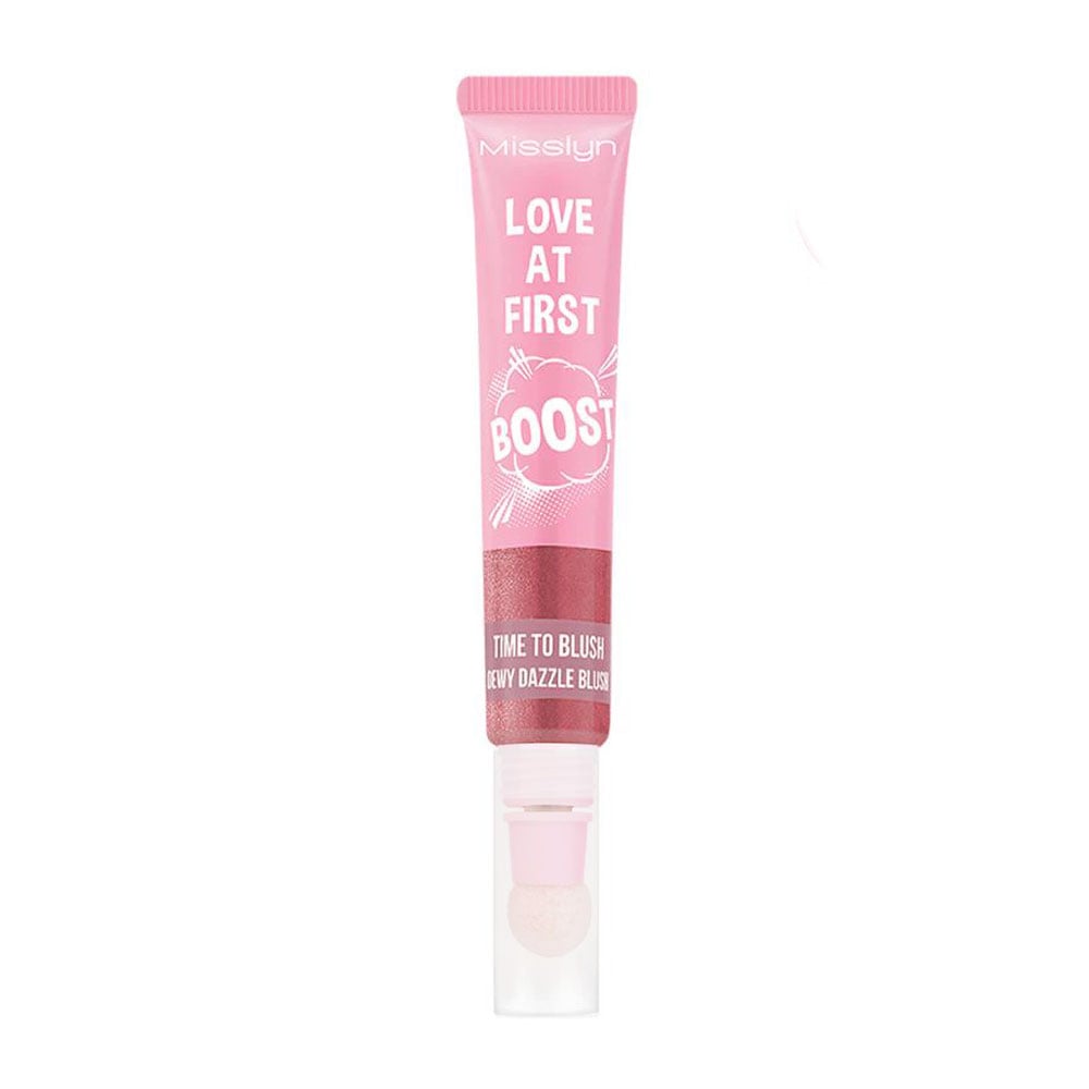 Рідкі рум'яна для обличчя Misslyn Love At First Boost Dewy Dazzle Blush 04 Plump It Up, 10 мл