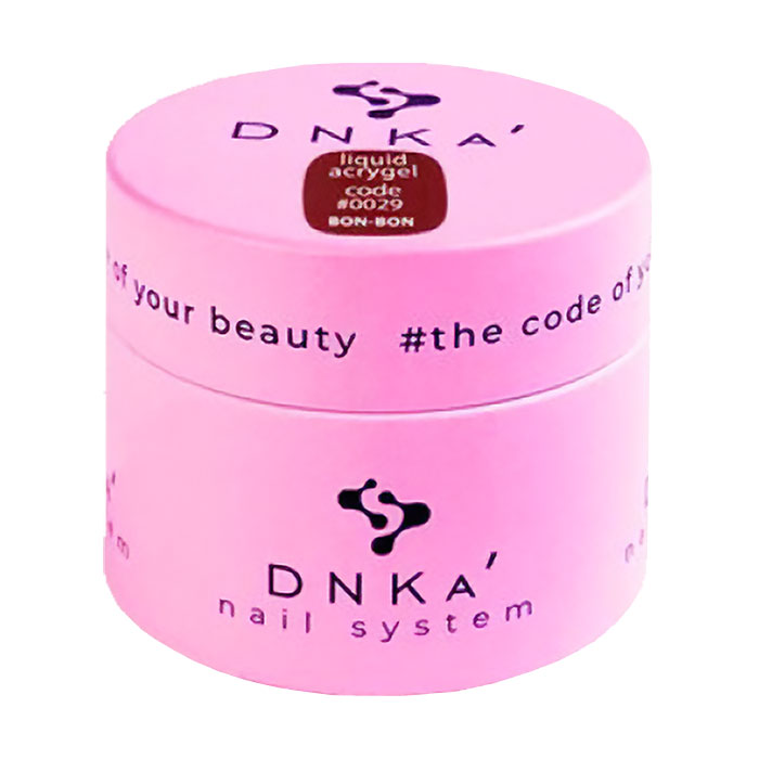Рідкий акрил-гель для нігтів DNKa' Liquid Acrygel 0029 Bon-Bon, 15 мл