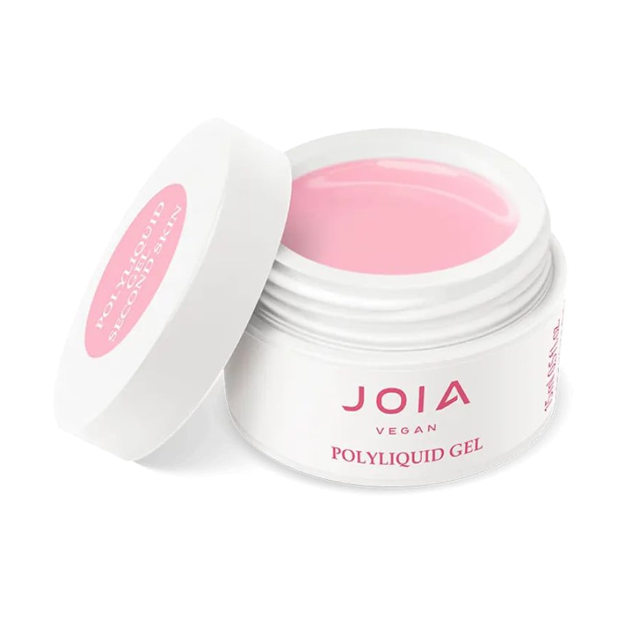 Рідкий гель для укріплення та моделювання нігтів JOIA vegan PolyLiquid Gel, Second Skin, 15 мл