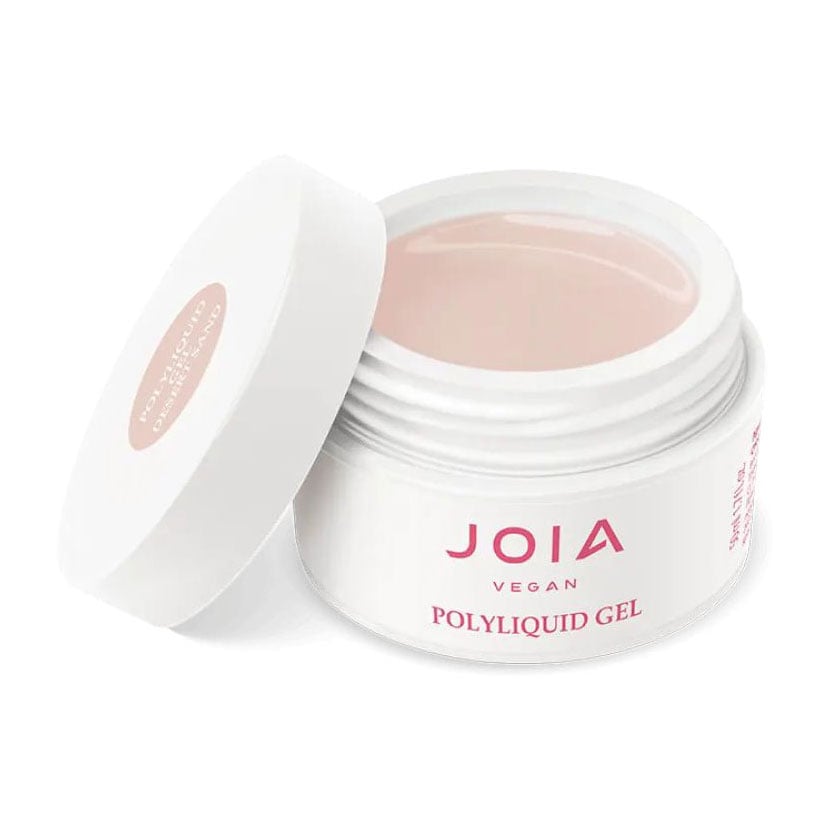 Рідкий гель для укріплення та моделювання нігтів JOIA vegan PolyLiquid Gel, Desert Sand, 50 мл