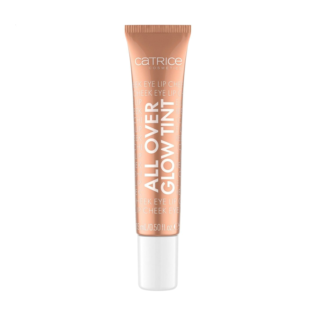 Рідкий хайлайтер-тінт для очей, губ та обличчя Catrice All Over Glow Tint Highlighter, 040 Bronze It, 15 мл