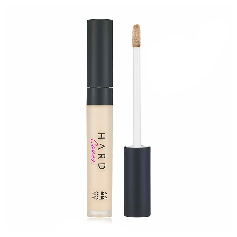Рідкий консилер для обличчя Holika Holika Hard Cover Liquid Concealer 01 Warm Ivory, 7 г
