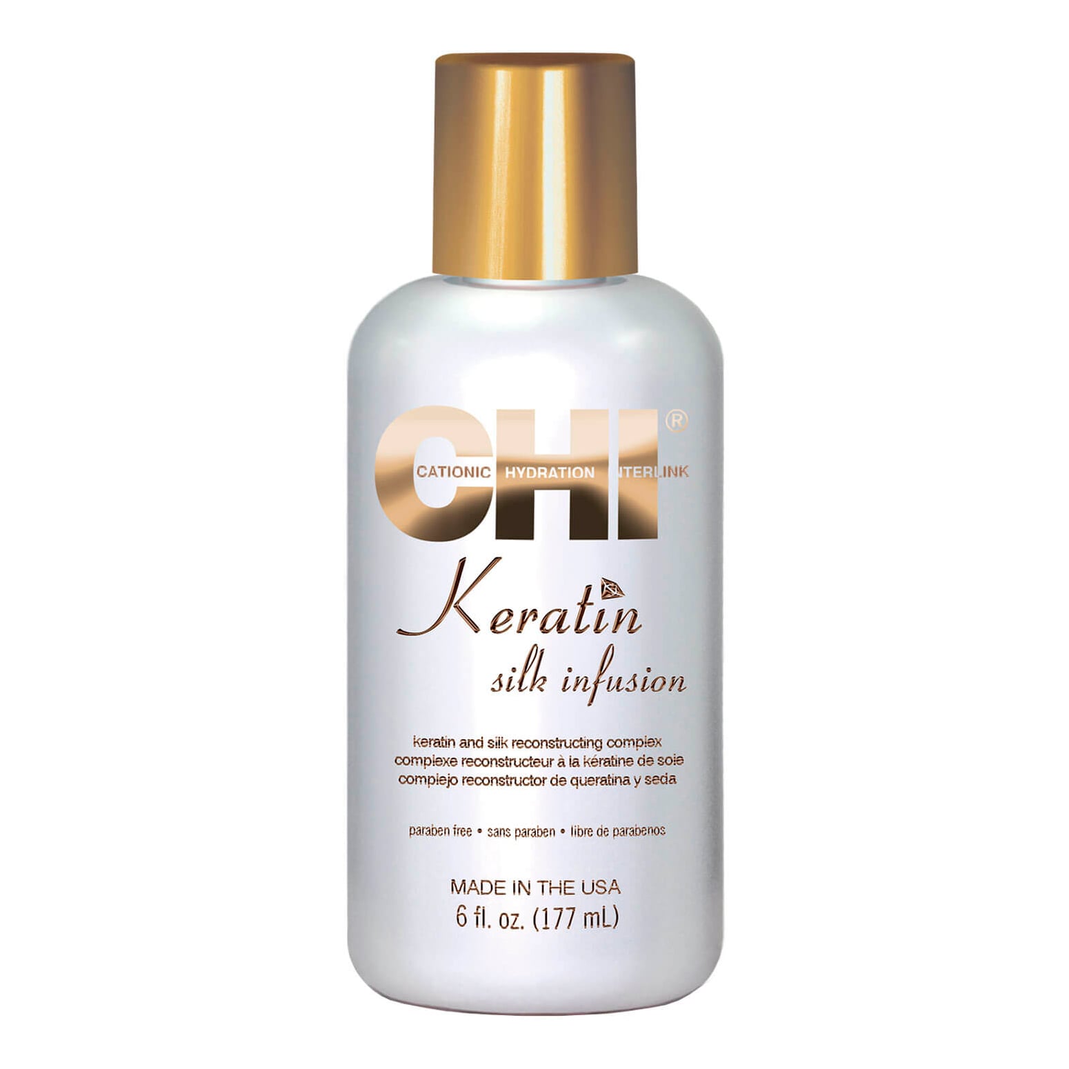 Рідкий шовк для волосся CHI Keratin Silk Infusion, 177 мл