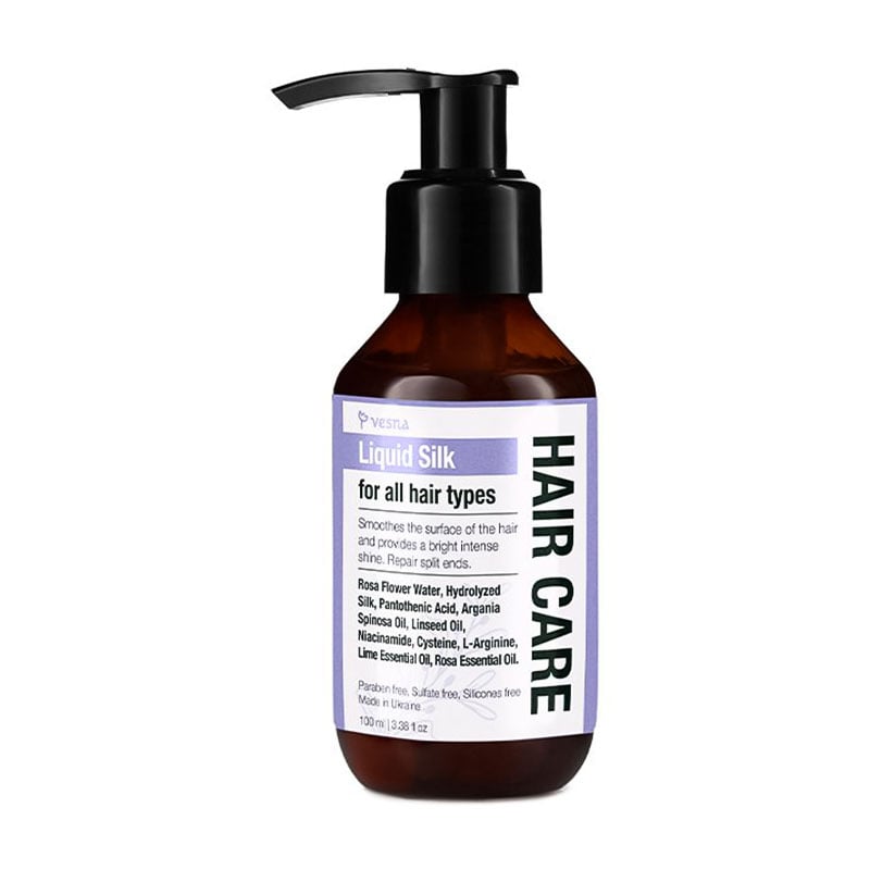 Рідкий шовк Vesna Hair Care Liquid Silk для всіх типів волосся, 100 мл