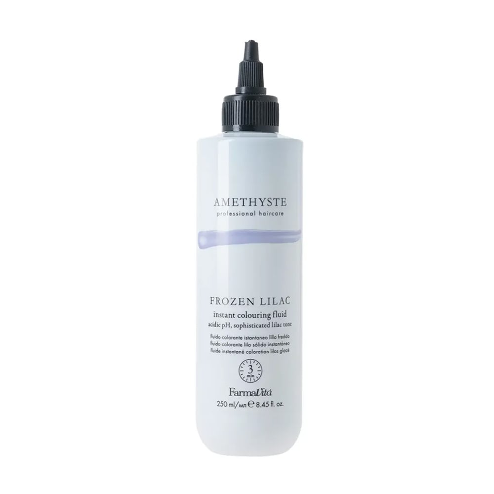 Рідина для миттєвого фарбування волосся FarmaVita Amethyste Instant Colouring Fluid, Frozen Lilac, 250 мл