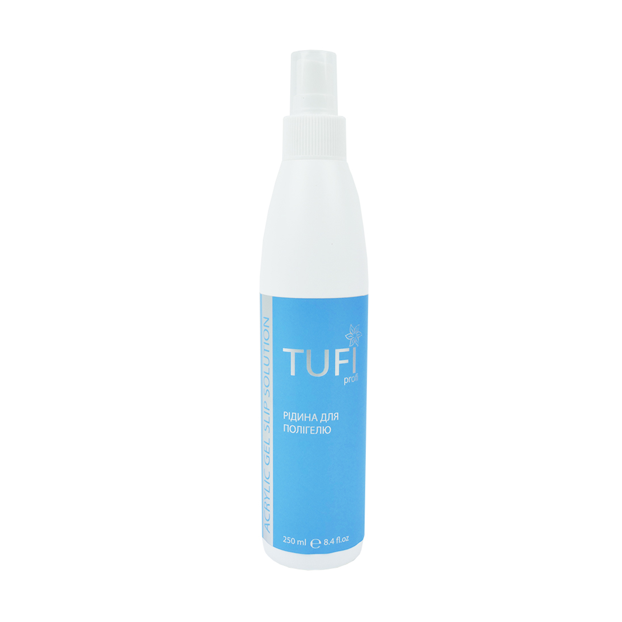 Рідина для полігелю Tufi Profi Premium Acrylic Gel Slip Solution, 250 мл