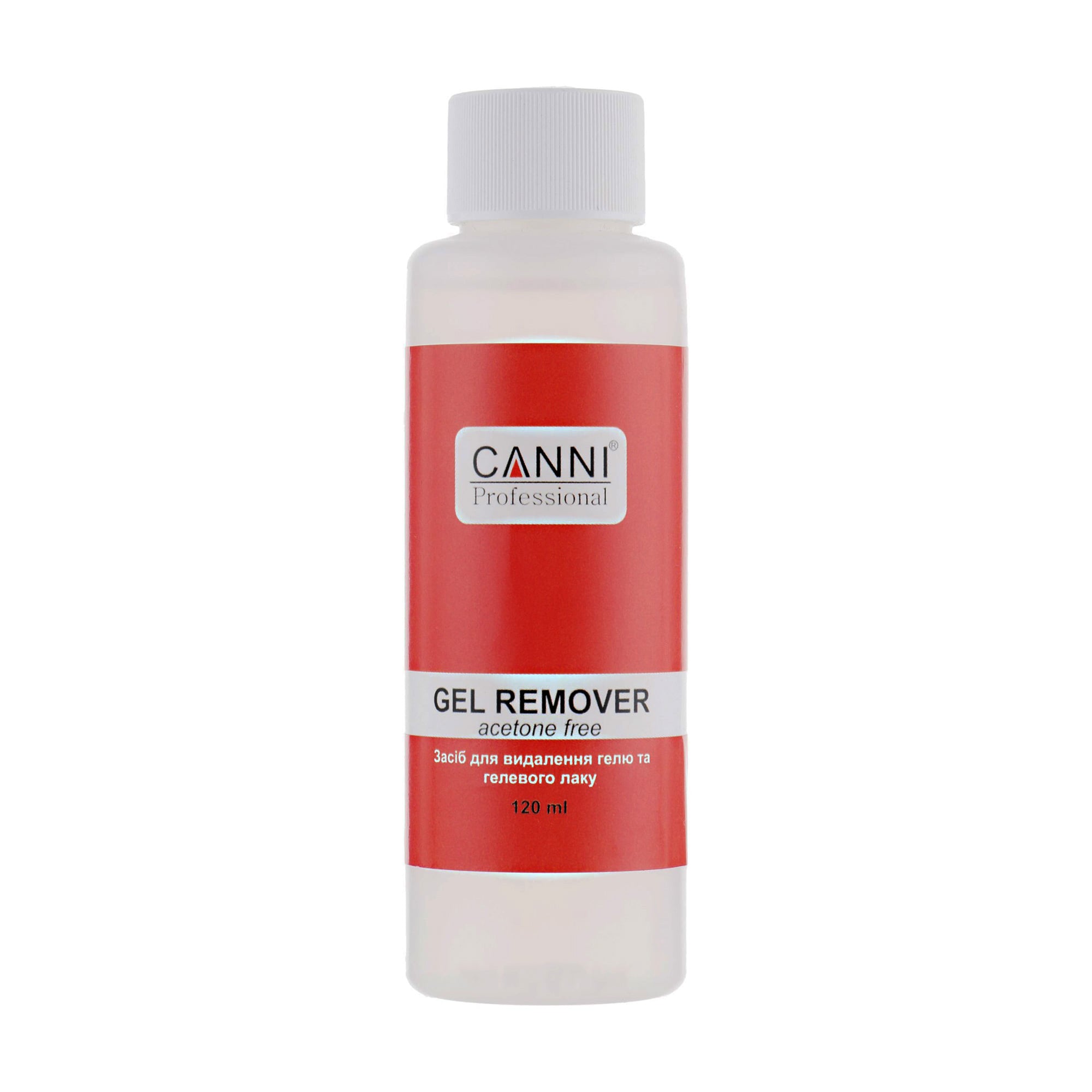 Рідина для зняття гель-лака Canni Gel Remover, 120 мл
