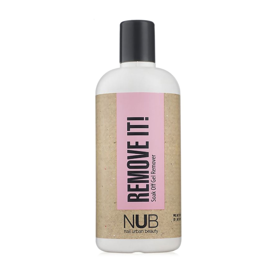 Рідина для зняття гель-лаку NUB Remove It! Soak Off Gel Remover, 500 мл