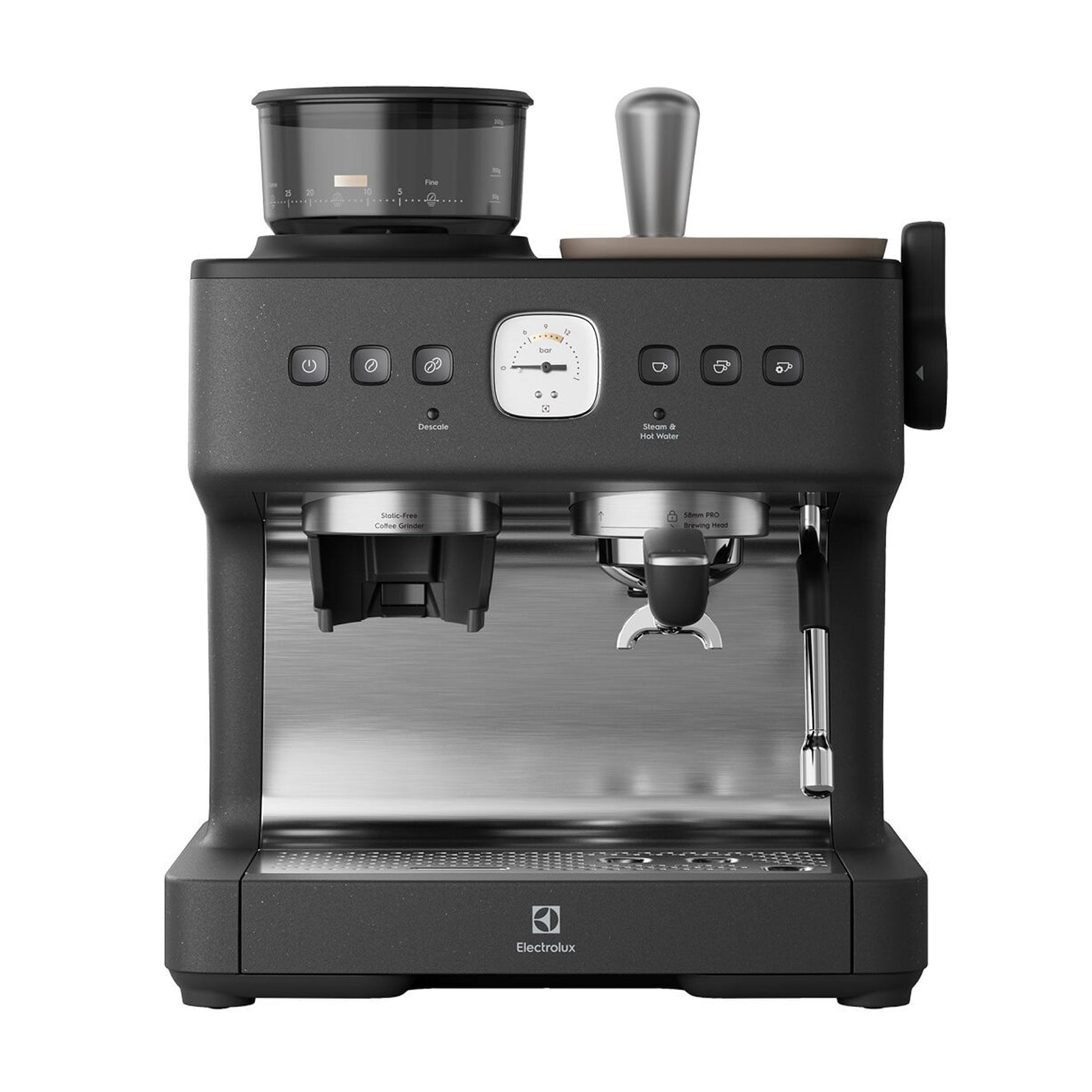 Ріжкова кавоварка Electrolux чорна, 3 л (E8EC1-8BP)