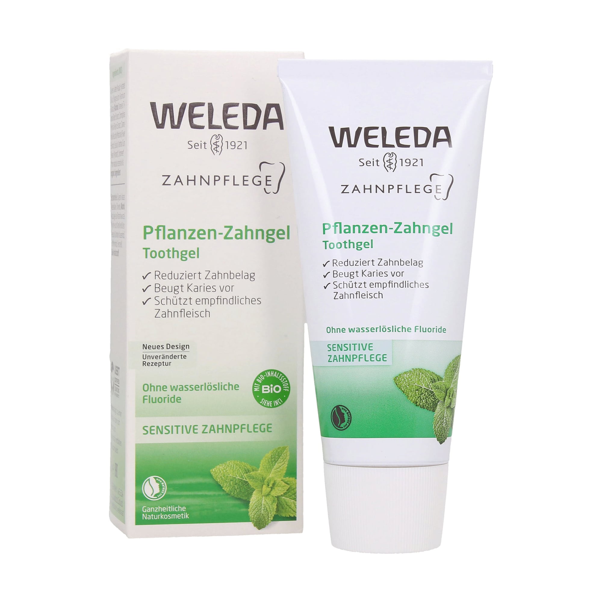 Рослинна зубна паста-гель Weleda Plant Gel Toothpaste на травах, 75 мл