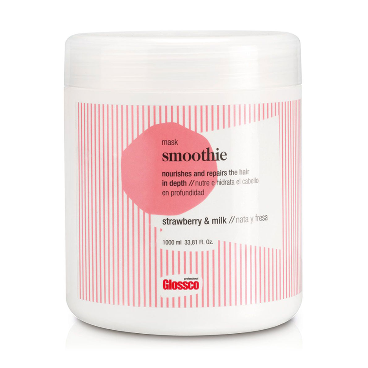 Розгладжувальна маска для волосся Glossco Professional Smoothie Mask, 1 л