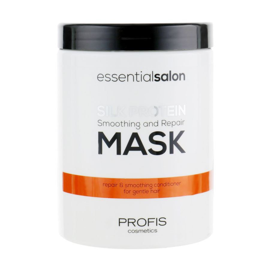 Розгладжувальна маска для волосся Profis Cosmetics Silk Protein Mask з протеїнами шовку, 1 л